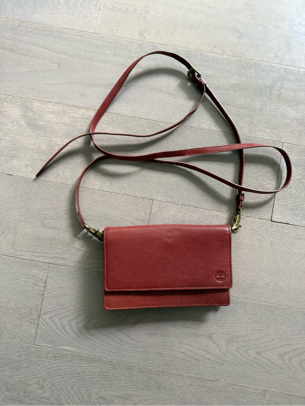 Timberland Leather Crossbody Bag